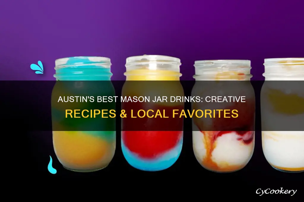 austin mason jar drinks