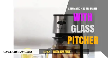 Brew Perfect Iced Tea Effortlessly: Glass Pitcher Automatic Maker Guide