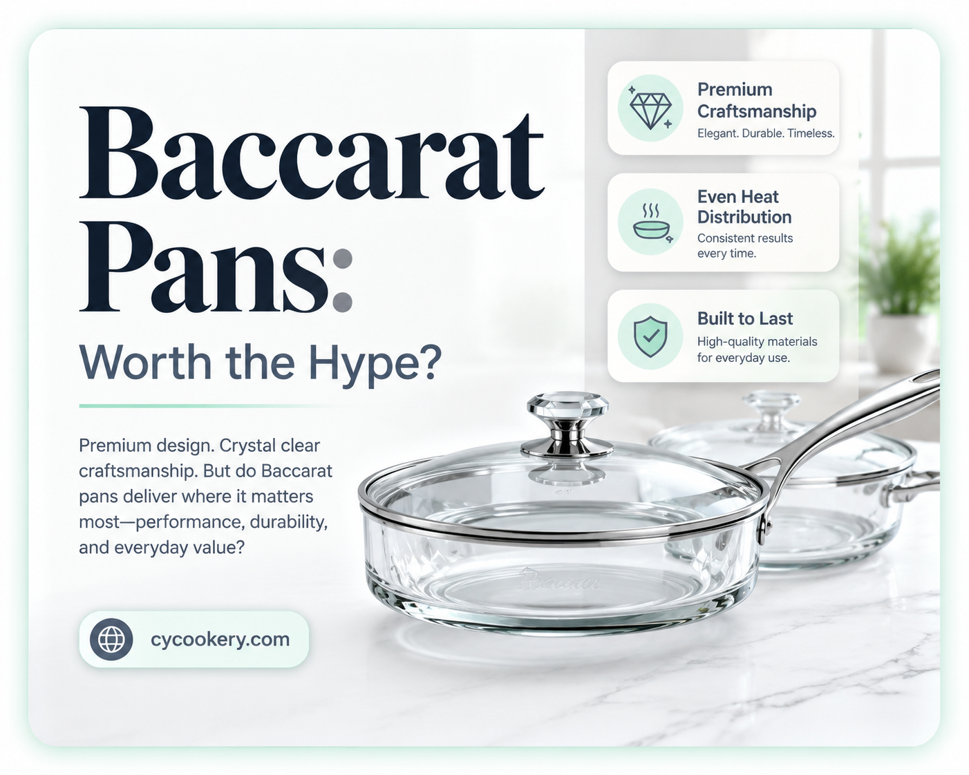 are baccarat pans good