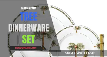 The Tropical Charm of Bahama Palm Tree Dinnerware