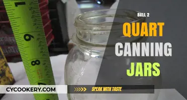 Perfect Preserving: Ball 2 Quart Canning Jars for Homemade Storage