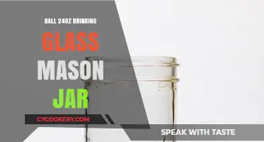 Stylish 24oz Mason Jar Glass: Perfect for Everyday Beverages