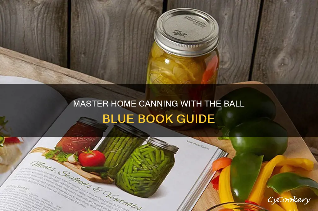 ball canning blue book