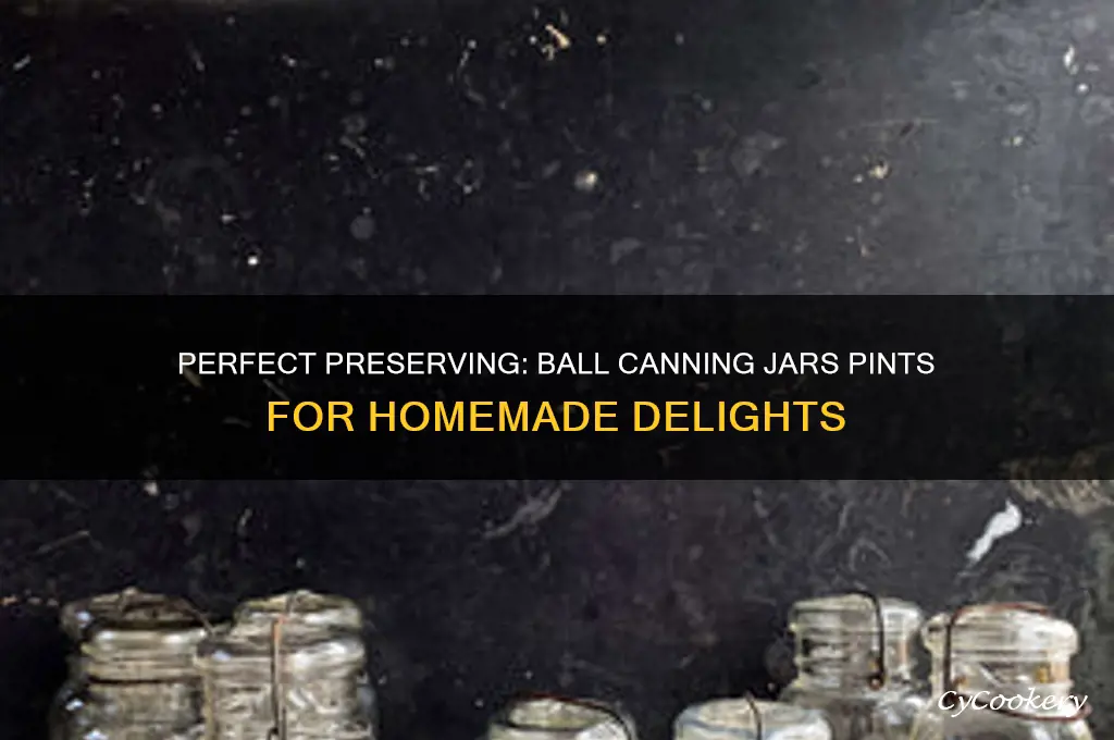ball canning jars pints