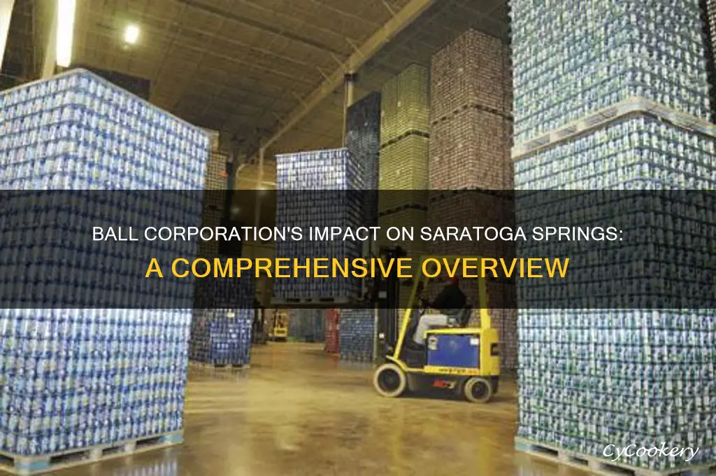 ball corporation saratoga springs