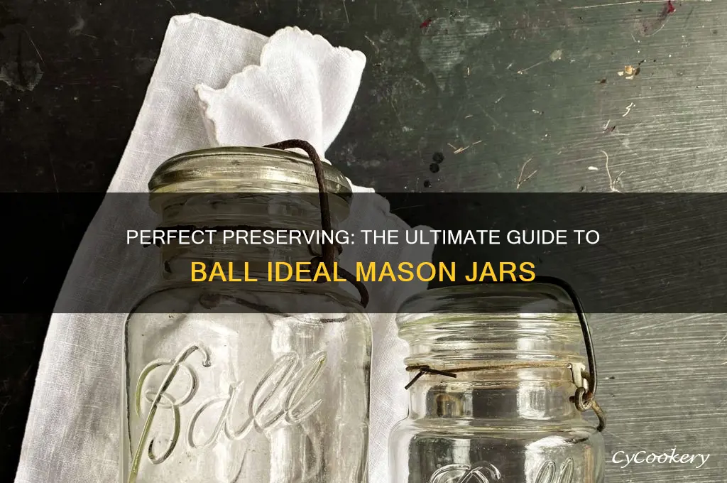 ball ideal mason jar