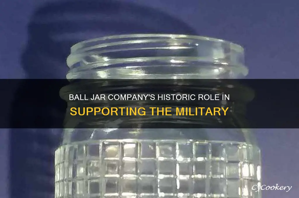 ball jar company military