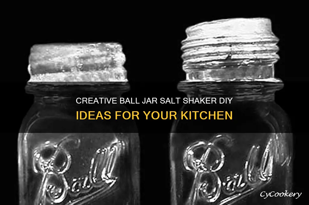 ball jar salt shaker