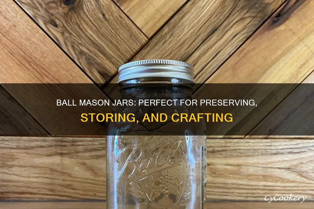 ball mason preserving jars