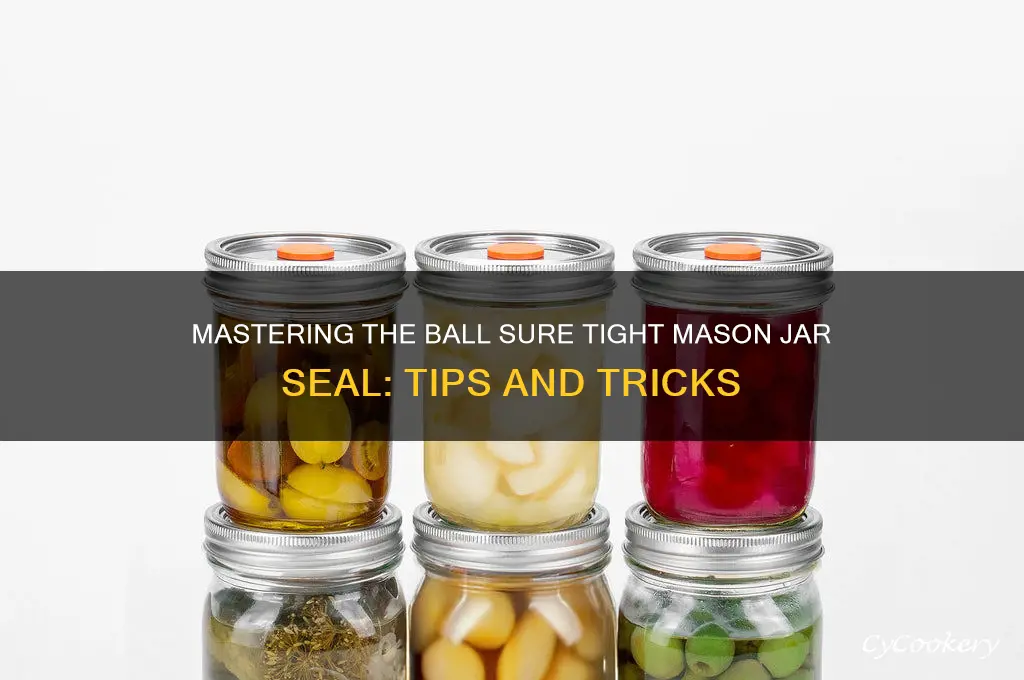 ball sure tight mason jar