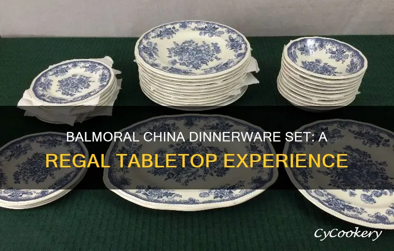 balmoral china dinnerware set