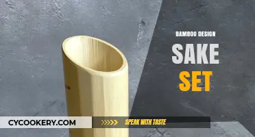 Elegant Bamboo Design Sake Set: Perfect Blend of Tradition and Modernity