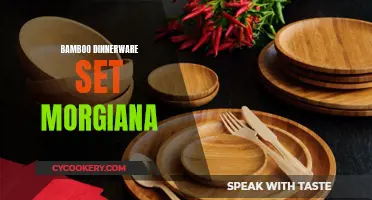 The Natural Elegance of Morgiana: Bamboo Dinnerware Set