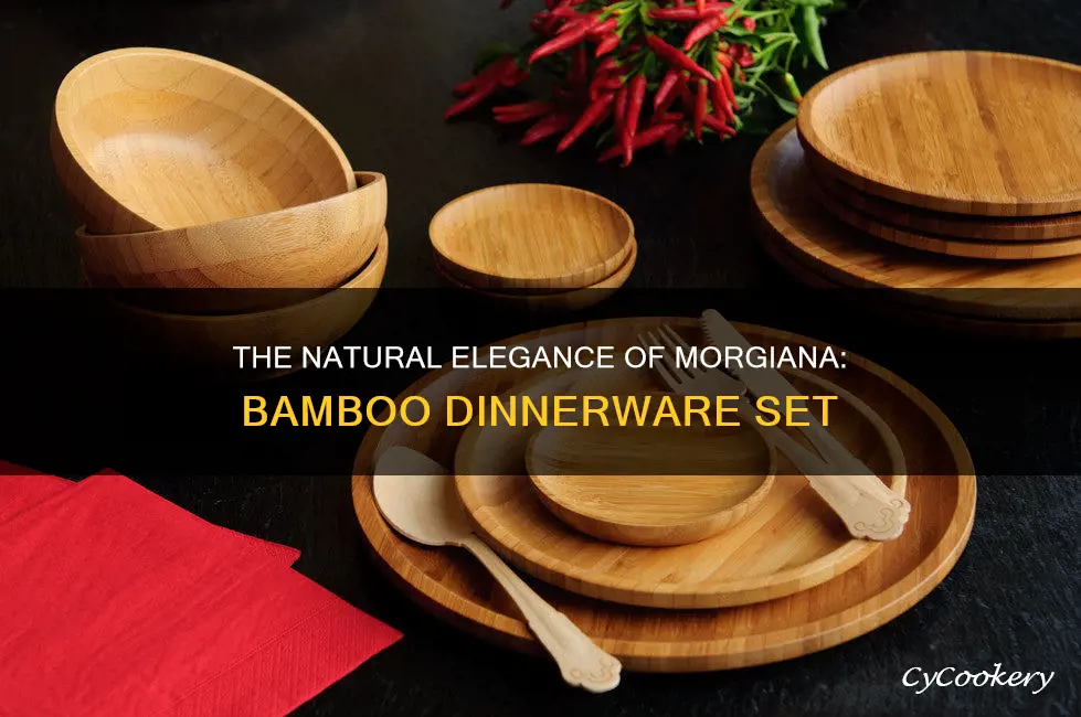 bamboo dinnerware set morgiana