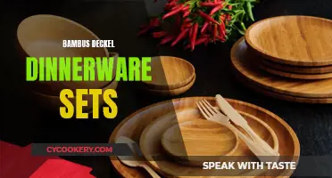 Bambus Deckel Dinnerware Sets: Elevating Your Dining Experience with Natural Charm