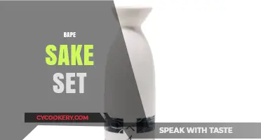 Elevate Your Sake Experience with the Exclusive Bape Sake Set