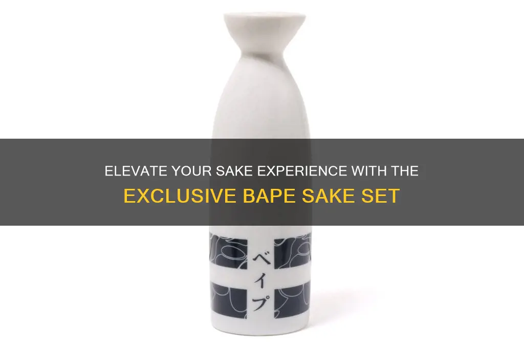 bape sake set