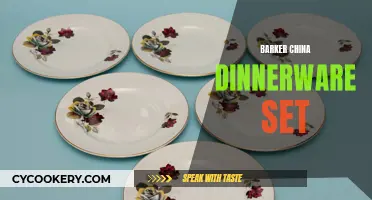 The Timeless Elegance of Barker China Dinnerware Sets