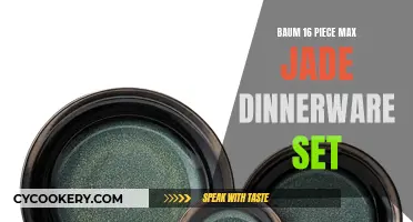 Jade Radiance: Elevating Dinnerware with the Baum 16-Piece Max Jade Collection