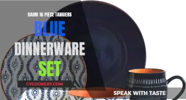 A Splash of Mediterranean Charm: The Tangiers Blue Dinnerware Set