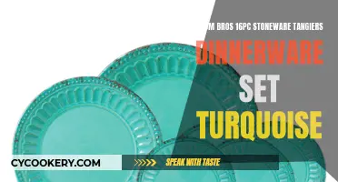 Turquoise Tangiers: The Alluring Dinnerware Set by Baum Bros