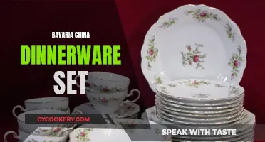 Bavaria's Legacy: The China Dinnerware Set's Enduring Charm