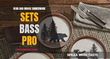 The Great Outdoors on the Dinner Table: Bear and Moose Dinnerware Sets from Bass Pro