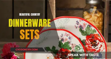 Country Charm on the Table: Exploring Beautiful Dinnerware Sets