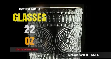 Elegant 22 oz Iced Tea Glasses for Refreshing Summer Sips