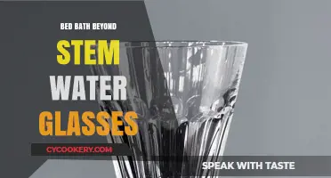 Bed Bath & Beyond Stem Water Glasses: Elevate Your Dining Experience