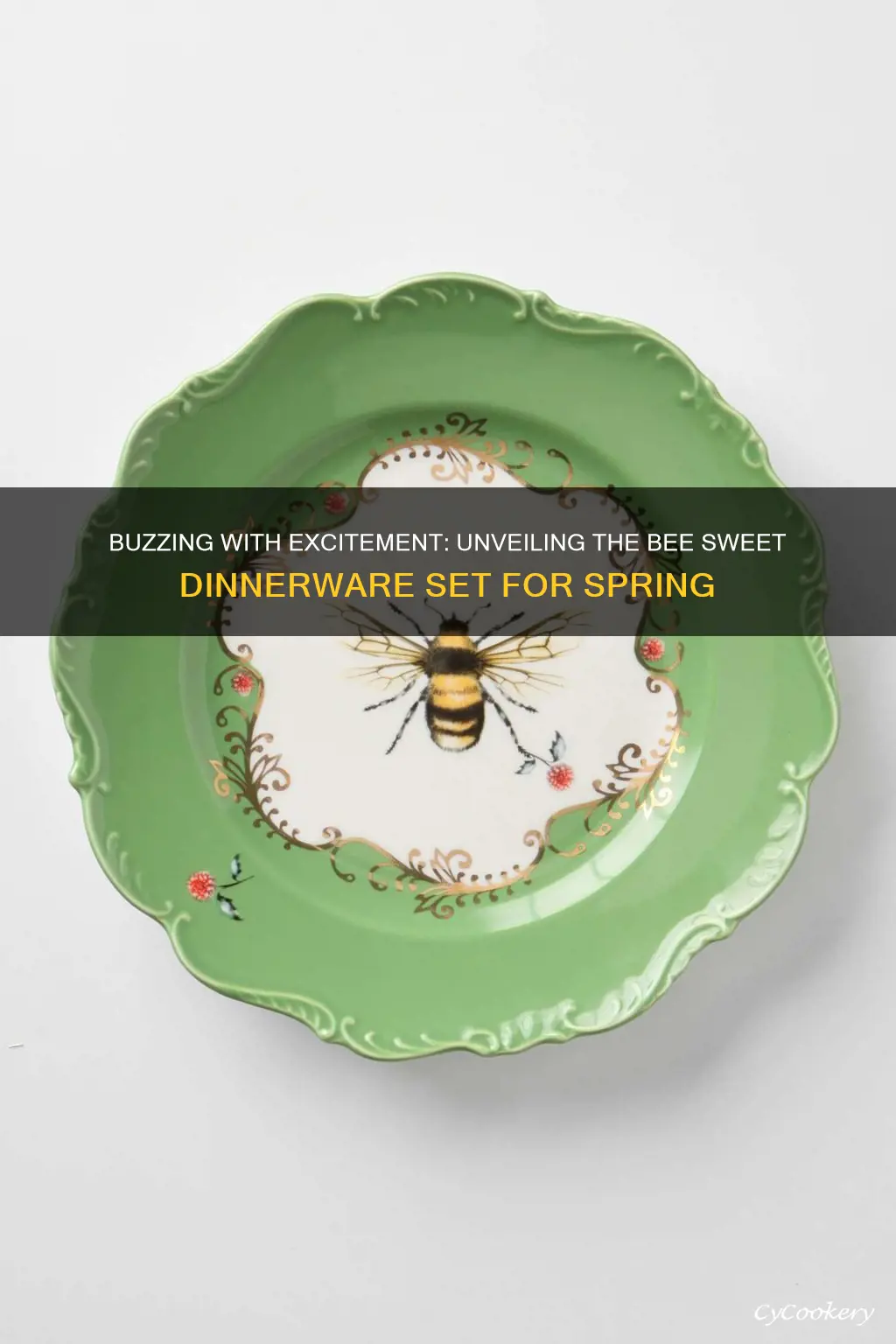 bee sweet dinnerware set