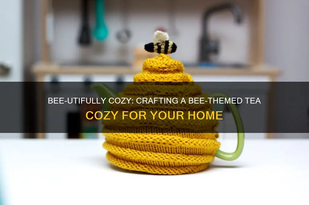 bee tea cozy