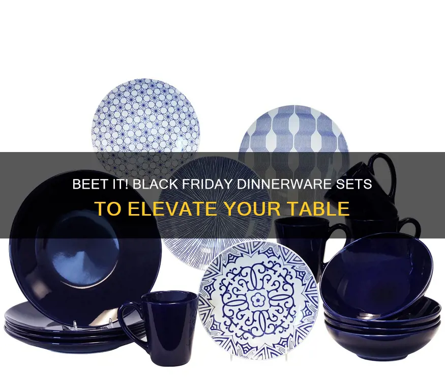 beet black friday dinnerware sets