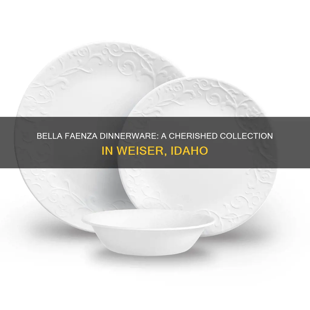 bella faenza dinnerware set weiser idaho