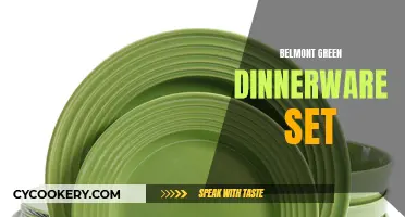 Belmont Green Dinnerware Set: Elevating Your Dining Experience with Timeless Elegance