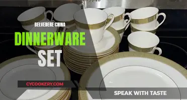 Belvedere China Dinnerware Set: Elevating the Art of Dining