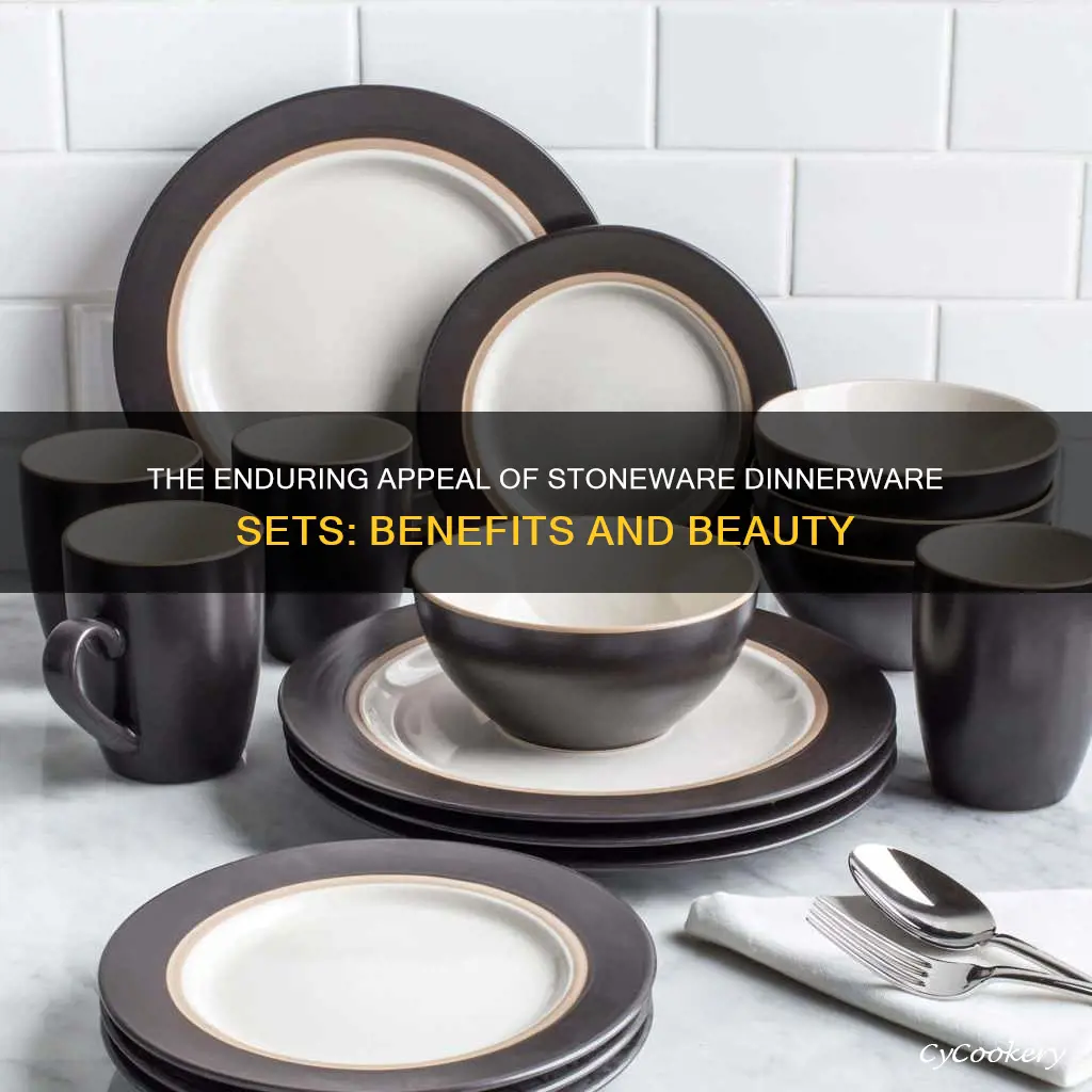 benefits of stoneware dinnerware sets