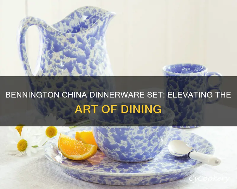 bennington china dinnerware set