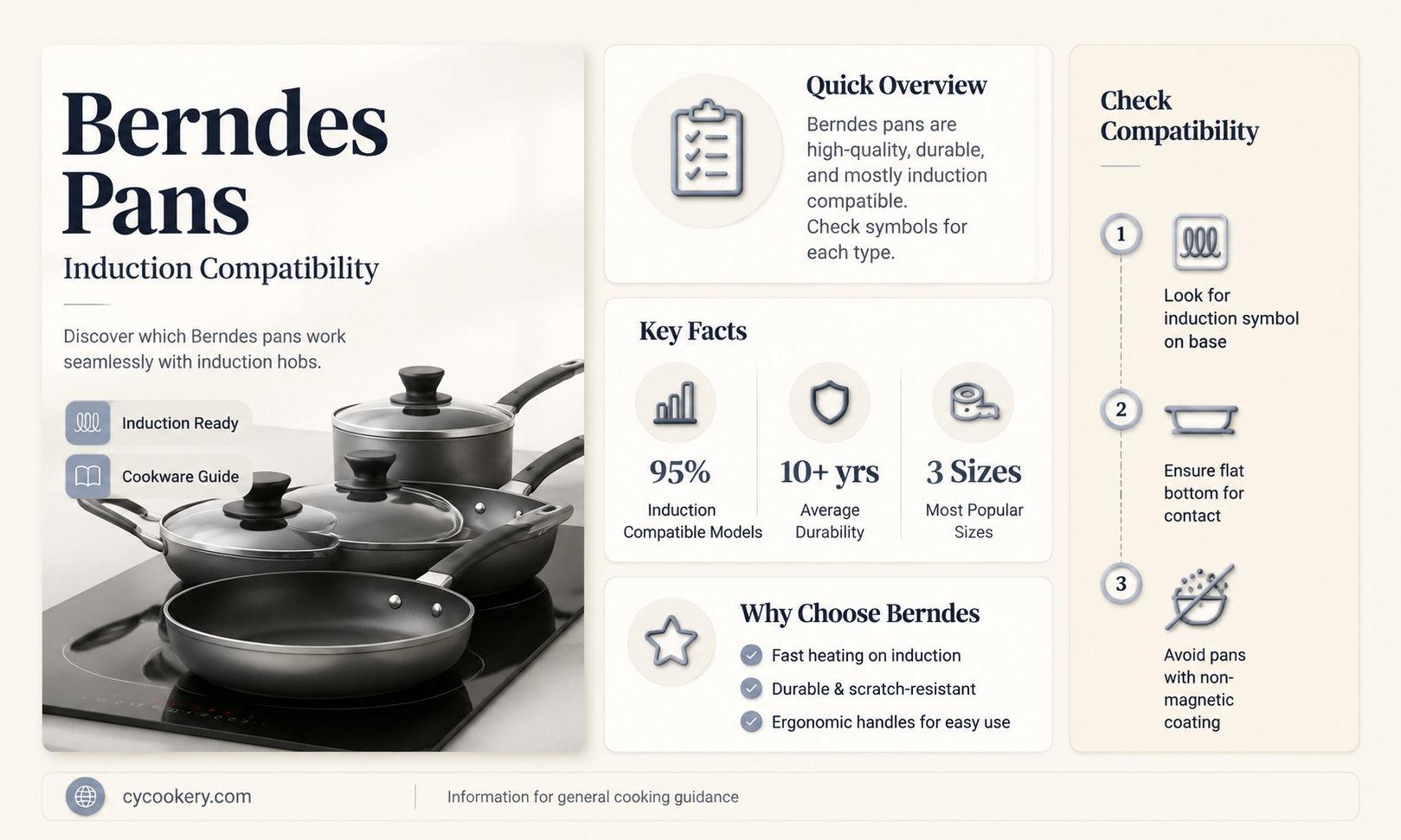 are berndes pans suitable for induction hobs