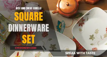 Corelle Square Dance: Affordable and Stylish Dinnerware