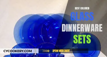 Vibrant Dining: Elevating Mealtimes with Colored Glass Dinnerware Sets