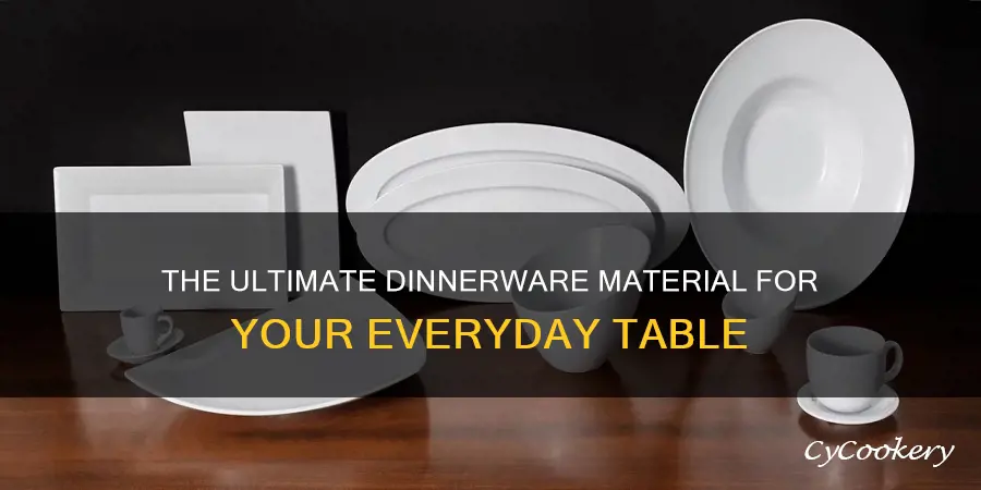 best dinnerware material for everyday use