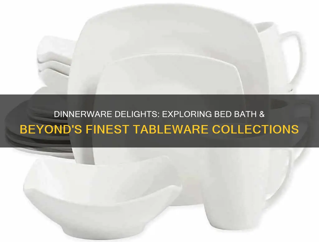 best dinnerware sets bed bath and beyond