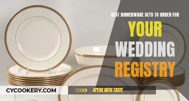 Dinnerware Dreams: Curating the Perfect Wedding Registry