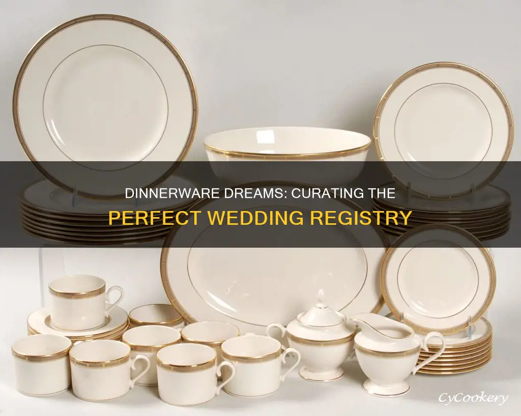 best dinnerware sets to order for your wedding registry