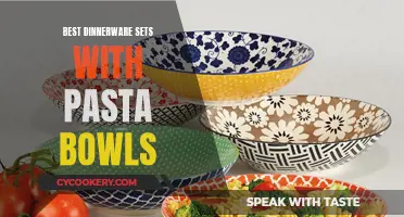 Dinnerware Sets with Pasta Bowls: Elevating Your Dining Experience