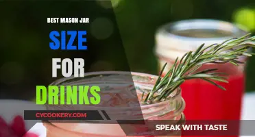 Perfect Pour: Choosing the Ideal Mason Jar Size for Drinks