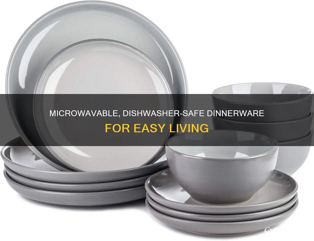 best microwave and dishwasher safe dinnerware