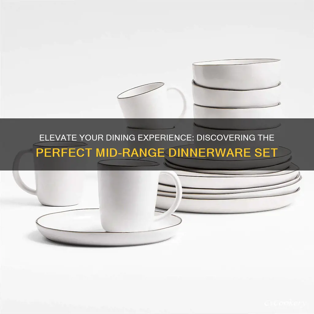 best mid range dinnerware set