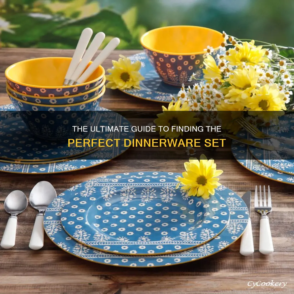 best place for dinnerware sets